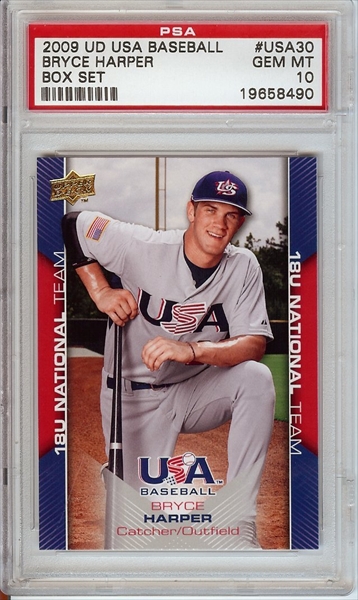 PSA Set Registry Showcase: Bryce Harper rookie cards